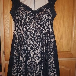 Black Lace Dress